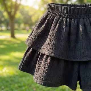 Viscoză CHENILLE JACQUARD black