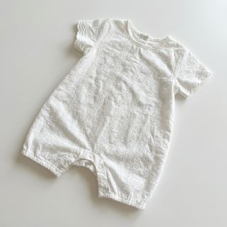 Țesătură din bumbac EMBROIDERY TWO-SIDE SCALLOP Neo white