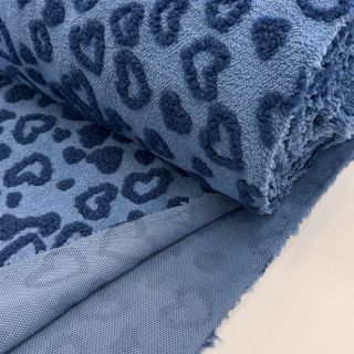 Stofă palton TEDDY Hearts jeans