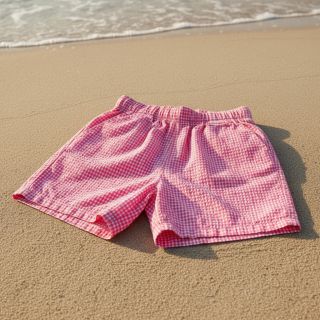 Țesătură din bumbac YARN DYED NEON SMALL Checks pink