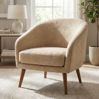 Imitație piele întoarsă Tape flower beige