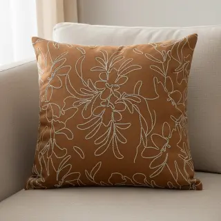 Imitație piele întoarsă Tape flower cinnamon