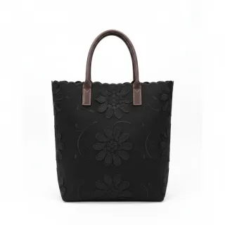 Țesătură din bumbac EMBROIDERY Bellagio black