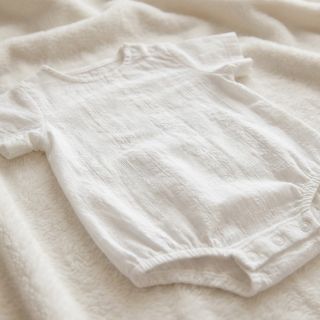 Țesătură din bumbac DOBBY Stripe off white