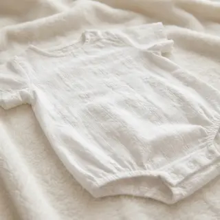 Țesătură din bumbac DOBBY Stripe off white