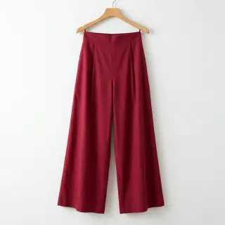 Material bumbac și vâscoză wine red