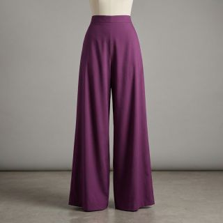 Material bumbac și vâscoză aubergine