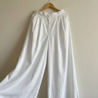 Material bumbac și vâscoză white