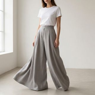 Material bumbac și vâscoză light grey