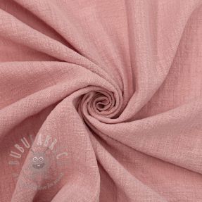 Țesătură din bumbac SLUB WASHED old rose