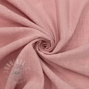 Țesătură din bumbac SLUB WASHED old rose
