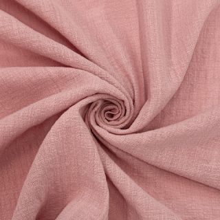 Țesătură din bumbac SLUB WASHED old rose