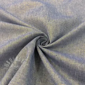Țesătură din bumbac cu in LUREX blue