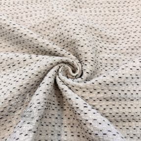 Țesătură decorativă PIQUE Khanta ecru