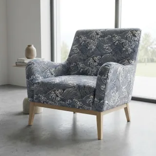 Țesătură decorativă jacquard Swell allover argent