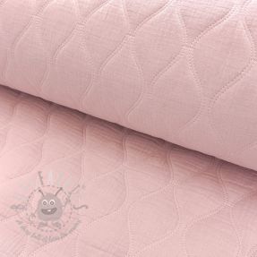 Mușelină QUILT Wave soft rose