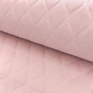 Mușelină QUILT Wave soft rose