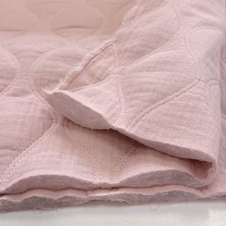 Mușelină QUILT Wave soft rose
