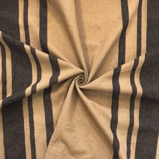 Țesătură decorativă Bernadette stripe lin noir