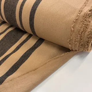 Țesătură decorativă Bernadette stripe lin noir