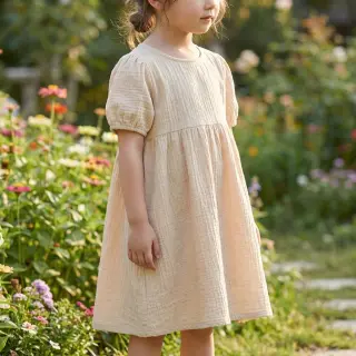 Mușelină SLUB SIMPLY NATURAL