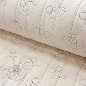 Mușelină STEPPED Cherries natural