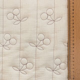 Mușelină STEPPED Cherries natural