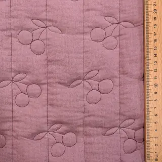 Mușelină STEPPED Cherries mauve