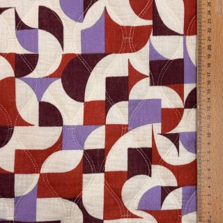 Mușelină STEPPED Flowers natural