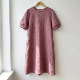 Mușelină STEPPED Cherries mauve