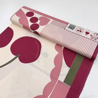 Țesătură din bumbac Cherries playmat PANEL digital print