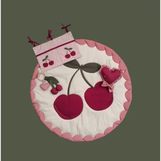 Țesătură din bumbac Cherries playmat PANEL digital print