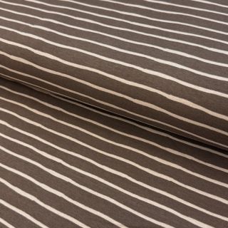 Tricot Stripes taupe
