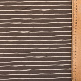Tricot Stripes taupe