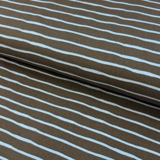 Tricot Stripes dark khaki