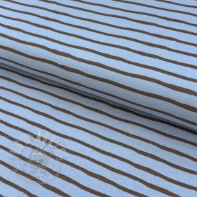 Tricot Stripes dusty blue