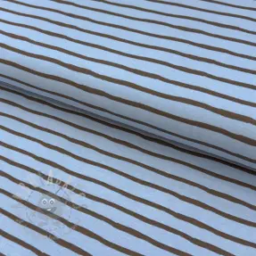 Tricot Stripes dusty blue