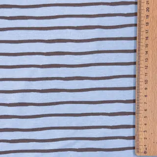 Tricot Stripes dusty blue
