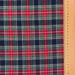 Țesătură din bumbac LIGHT FLANNEL Check design C
