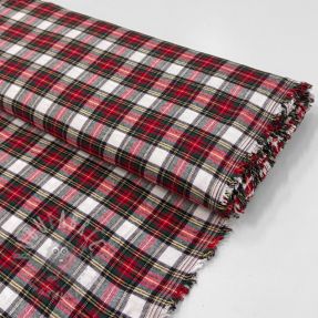 Țesătură din bumbac LIGHT FLANNEL Check design D
