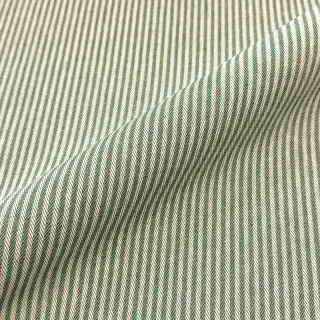 Țesătură decorativă DOBBY Colored stripe army green