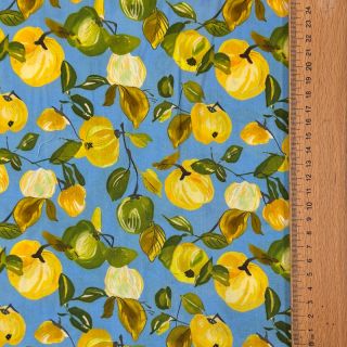 Viscoză RAYON POPLIN Fruity design A
