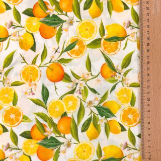 Viscoză RAYON POPLIN Fruity design D