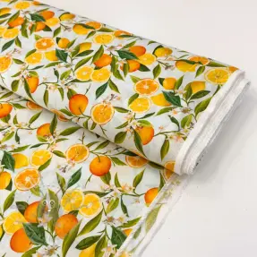 Viskóza RAYON POPLIN Fruity design D
