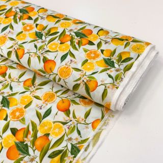 Viscoză RAYON POPLIN Fruity design D