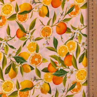 Viscoză RAYON POPLIN Fruity design F