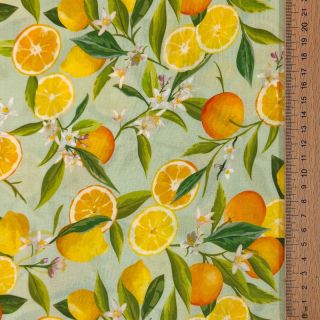 Viscoză RAYON POPLIN Fruity design E