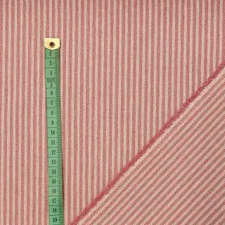 Țesătură decorativă DOBBY Colored stripe blush