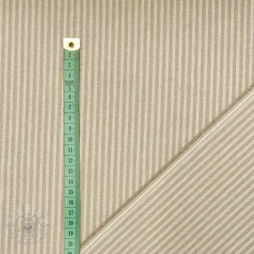Țesătură decorativă DOBBY Colored stripe linen