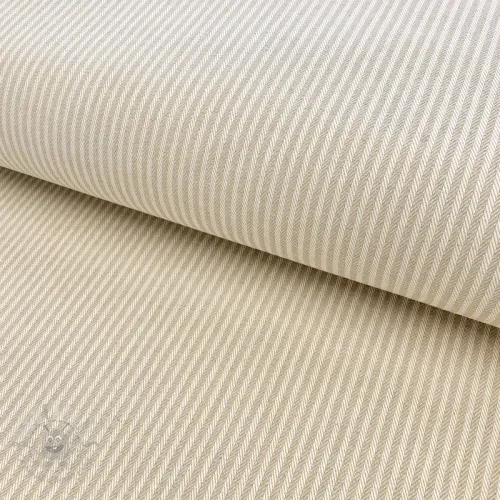 Țesătură decorativă DOBBY Colored stripe linen